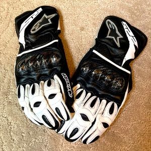 NWOT AlpineStars Leather Motorcycle Gloves